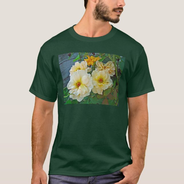 Camiseta Rosas Amarelas (Frente)
