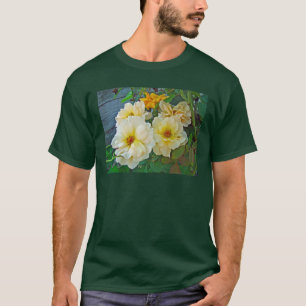 Camiseta Rosas amarelos