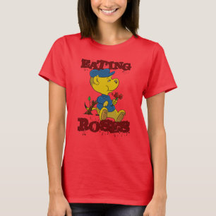 Camiseta Rosas de alimentação Ferald