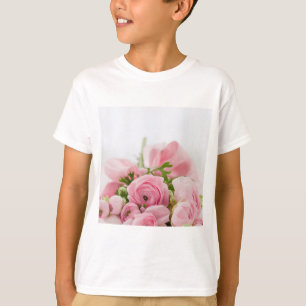 Camiseta Rosas de Casamento Rosa