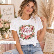 Rosas de Moldura Dourada para Madrinhas e Chá de N