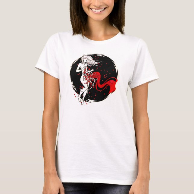 Camiseta Rosas do sangue (Frente)