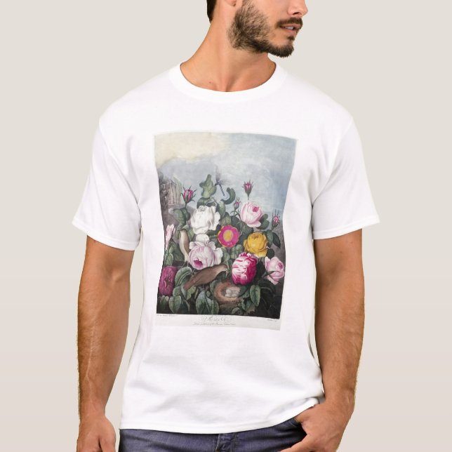 Camiseta Rosas, 'do templo de Flora (Frente)