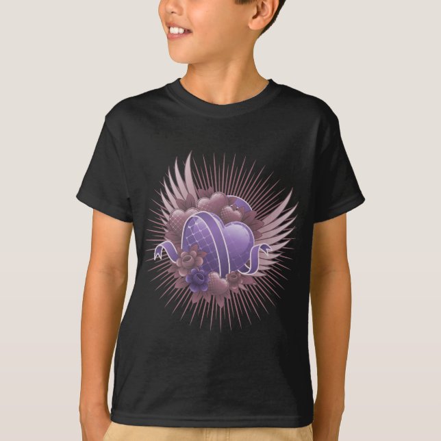 Camiseta Rosas e Asas (Frente)