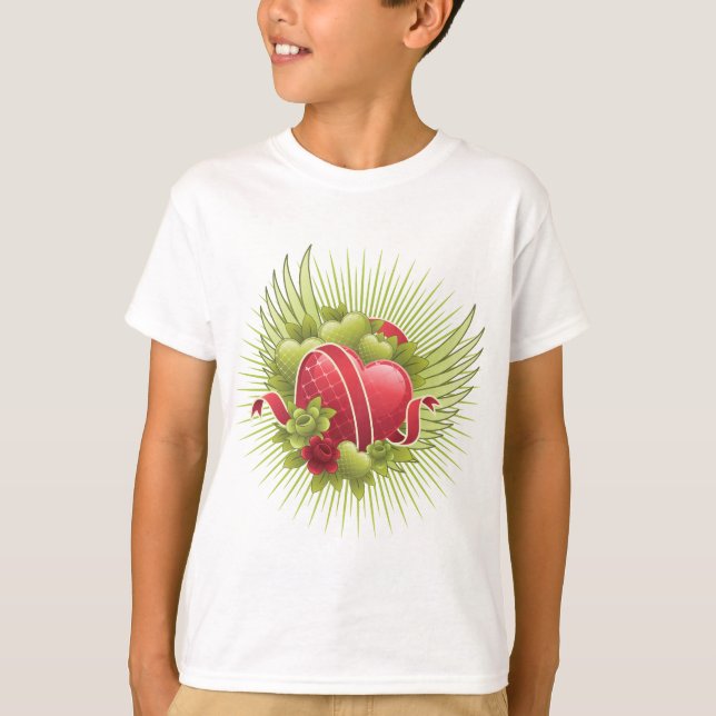 Camiseta Rosas e Asas (Frente)
