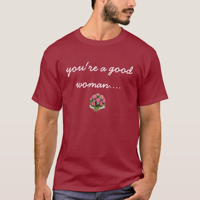 Camiseta Rosas inoperantes vermelhos (Frente)