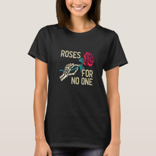Camiseta Rosas Para Florista De Flor Sem Um Rosa
