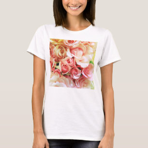 Camiseta Rosas românticos