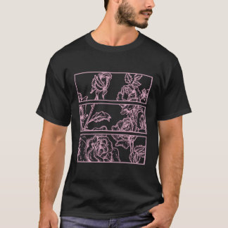 Camiseta Rosas Rosa Kawaii - Pastel de Grunge Soft Estético