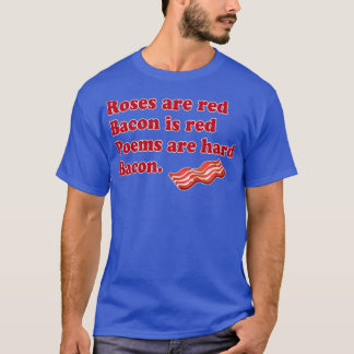 Camiseta Rosas São Bacon Vermelho