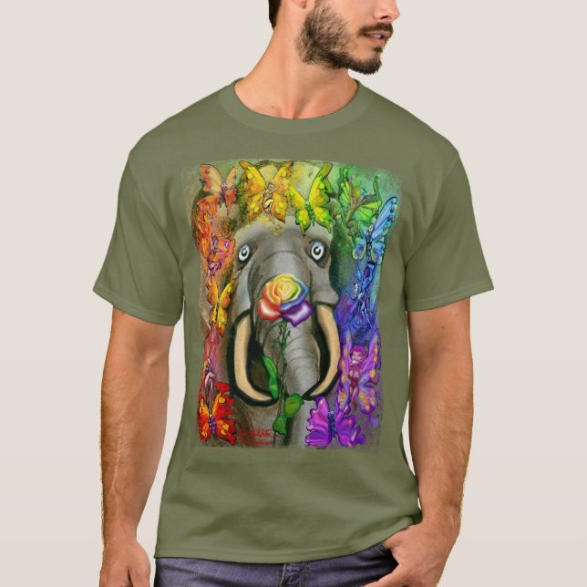 Camiseta Rosas T-Shirt (Frente)