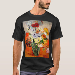 Camiseta Rosas Van Gogh e Anemones