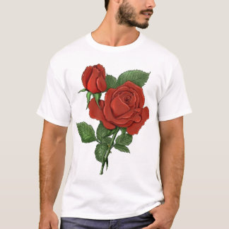 Camiseta Rosas vermelhas