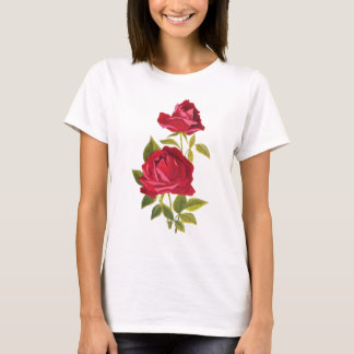 Camiseta Rosas vermelhas