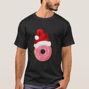 Camiseta Rosca de Chapéu de Papai Noel Natal Festa de Sprin