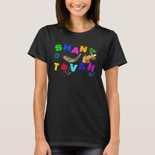 Camiseta Rosch Hashana Judeu Ano Novo Orgulho Shana Tova