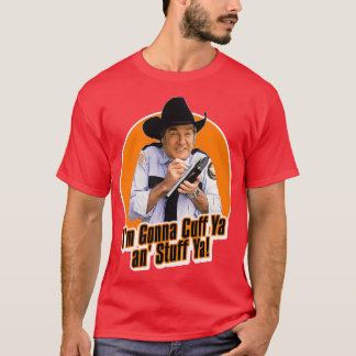 Camiseta Rosco P Coltrane Cuff Ya an Stuff Ya