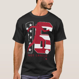 Camiseta Rose Lavelle 16 Associação de Jogadoras da USWNT -