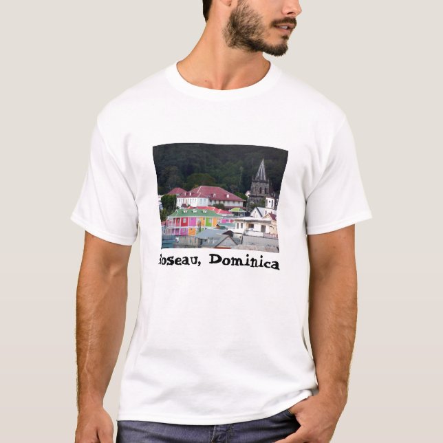 Camiseta Roseau, Dominica (Frente)