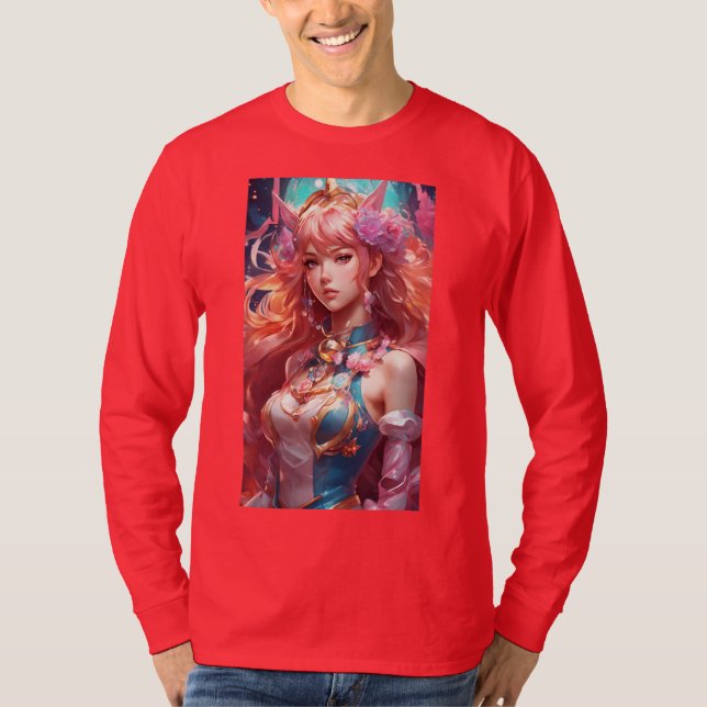 Camiseta Rosebud Bloom Sketch, Designs de Camisa. (Frente)