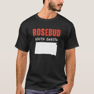 Camiseta Rosebud South Dakota EUA Estado América Viagem Sou