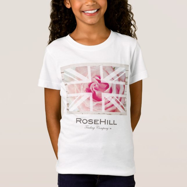 Camiseta Rosehill caçoa Union Jack T (Frente)