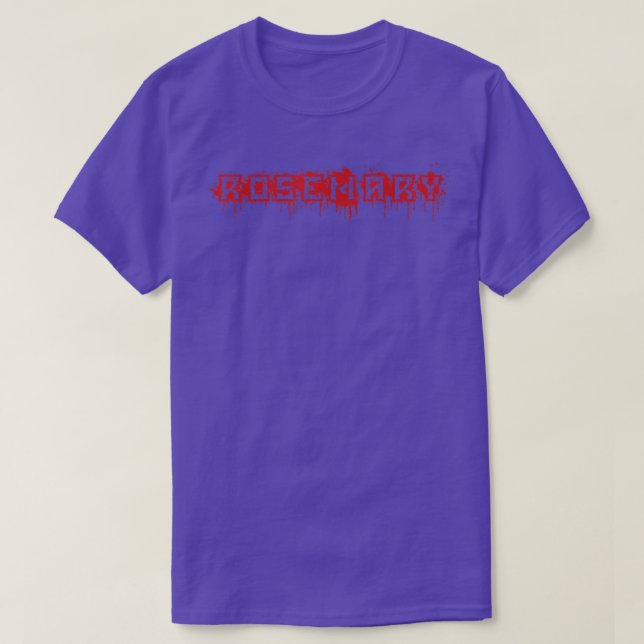 Camiseta Rosemary First Name Halloween Personalize (Frente do Design)