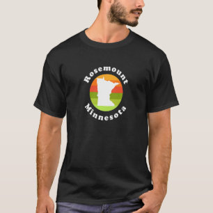 Camiseta Rosemount Minnesota Outdoor Sunrise MN Souvenir