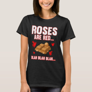 Camiseta Rosen são vermelhos... Blá blá blá... Gato