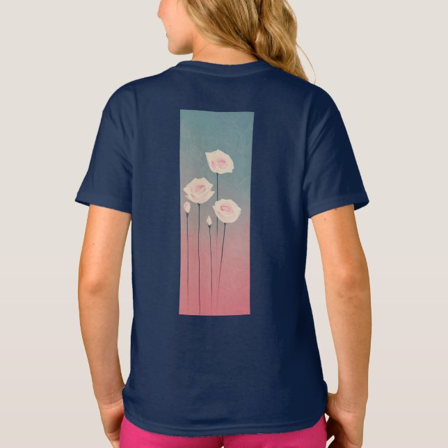 Camiseta Roses, personalized (Verso)