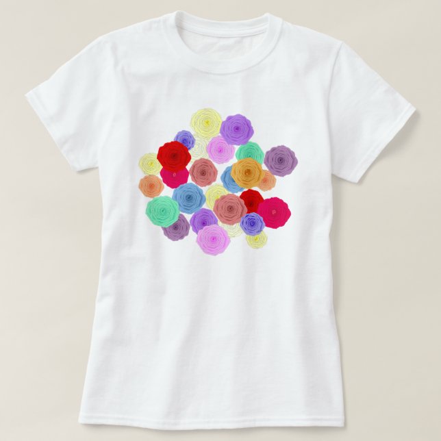 Camiseta Rosez (Frente do Design)