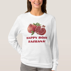 Camiseta Rosh Hashana Jewish New Year Pomegranshirt