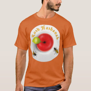 Camiseta Rosh Hashanah, Feriado Judaico Feliz