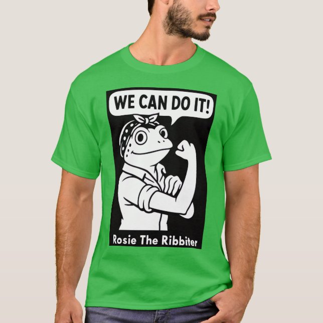 Camiseta Rosie a Rebitadeira (Frente)