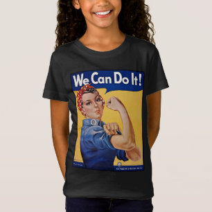 Camiseta Rosie a Rebitadeira: Mulheres Fortes e Empoderamen
