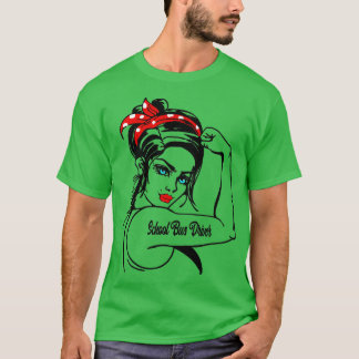 Camiseta Rosie, Controladora de Barramento Escolar Feminina