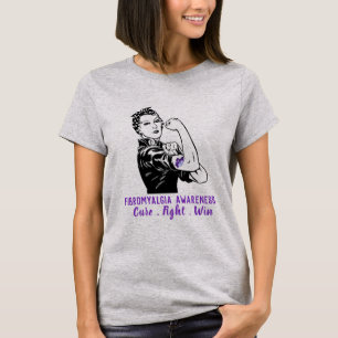 Camiseta Rosie luta a fibromialgia