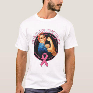 Camiseta Rosie o rebitador nós podemos curá-lo cancro da
