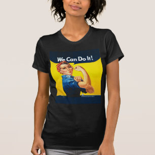 Camiseta Rosie o rebitador "nós podemos fazê-lo! "