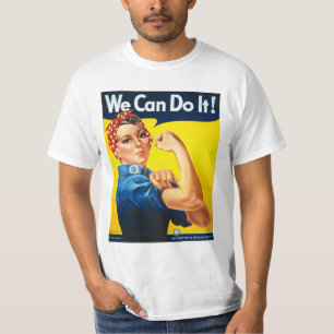 Camiseta Rosie o rebitador nós podemos fazê-lo vintage