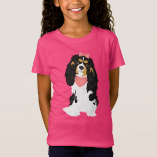 Camiseta Rosie o Spaniel de rei Charles descuidado