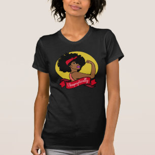 Camiseta Rosie Preta O Arredor Sem Desculpas Afastadas