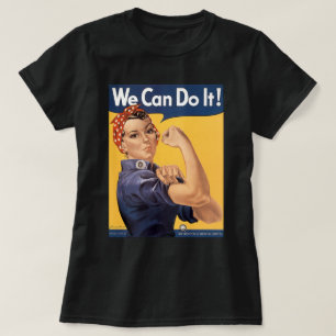 Camiseta Rosie retro nós podemos fazê-lo