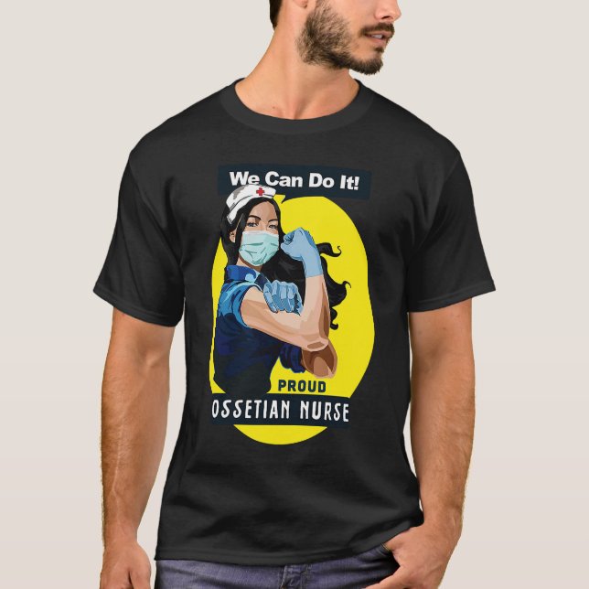 Camiseta Rosie Riveter Nurs (Frente)