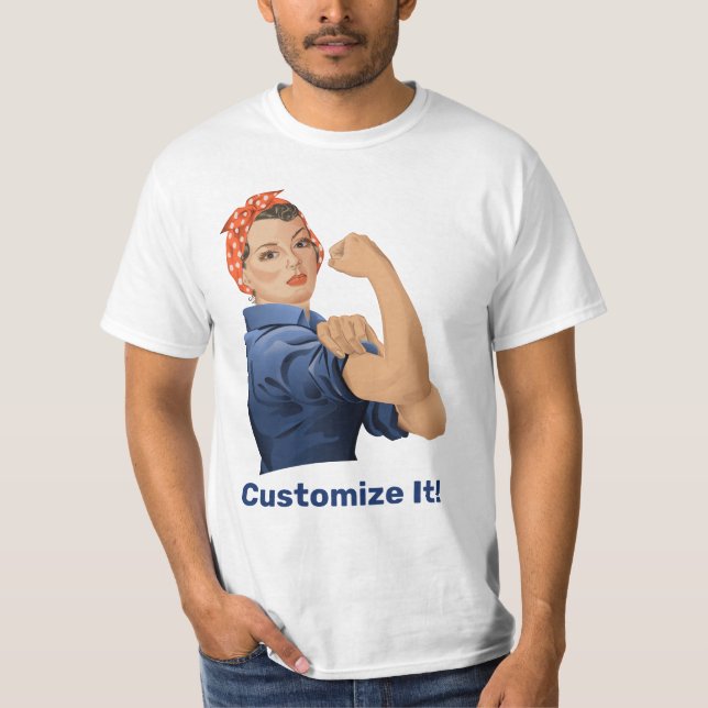 Camiseta Rosie the Riveter (Frente)