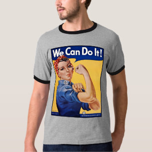 Camiseta Rosie the Riveter: Forte Empoderamento feminino