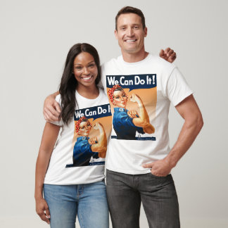 Camiseta Rosie the Riveter Orange T-Shirt