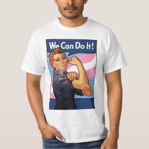 Camiseta Rosie Transgender Pride