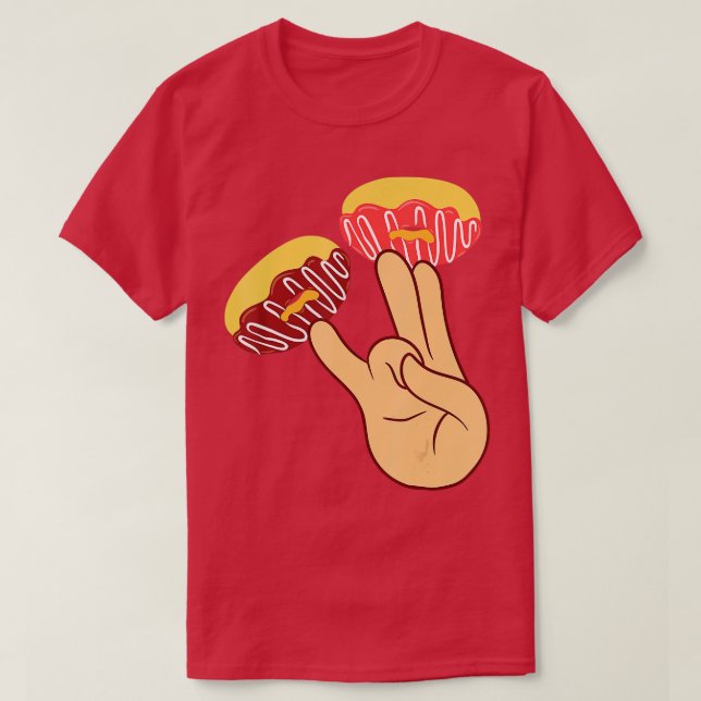 Camiseta Rosquinha 2 Rosa 1 Na Piada Engraçada (Frente do Design)