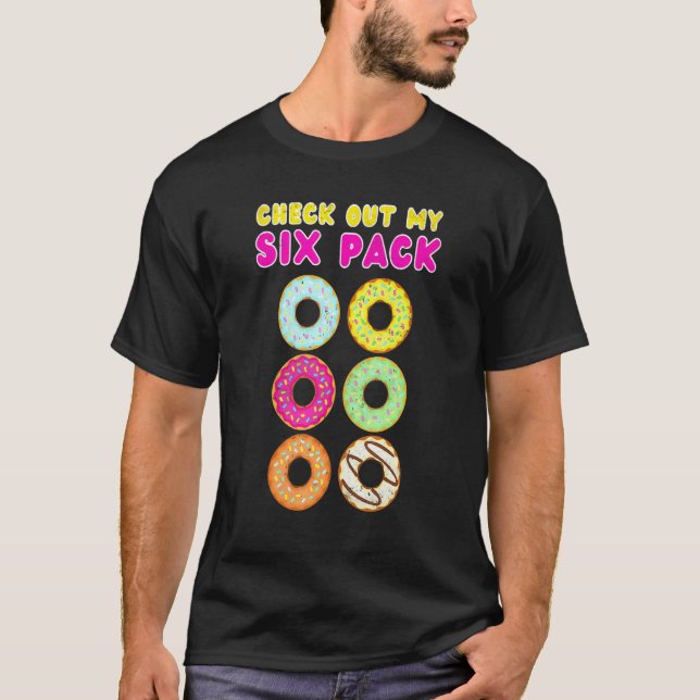 Camiseta Rosquinha 6 Pack Donu (Frente)